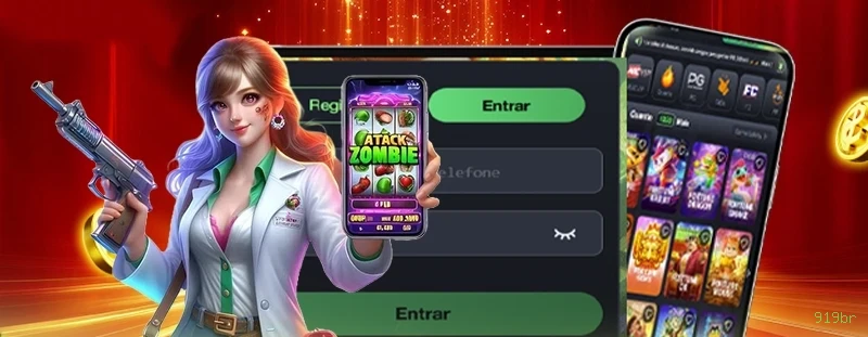 Imagem promocional da plataforma 919br